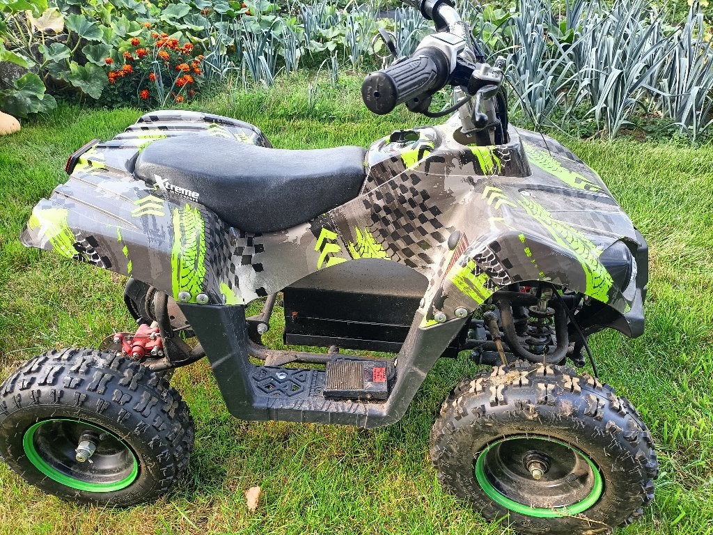 Kinder quad, Gebruikt