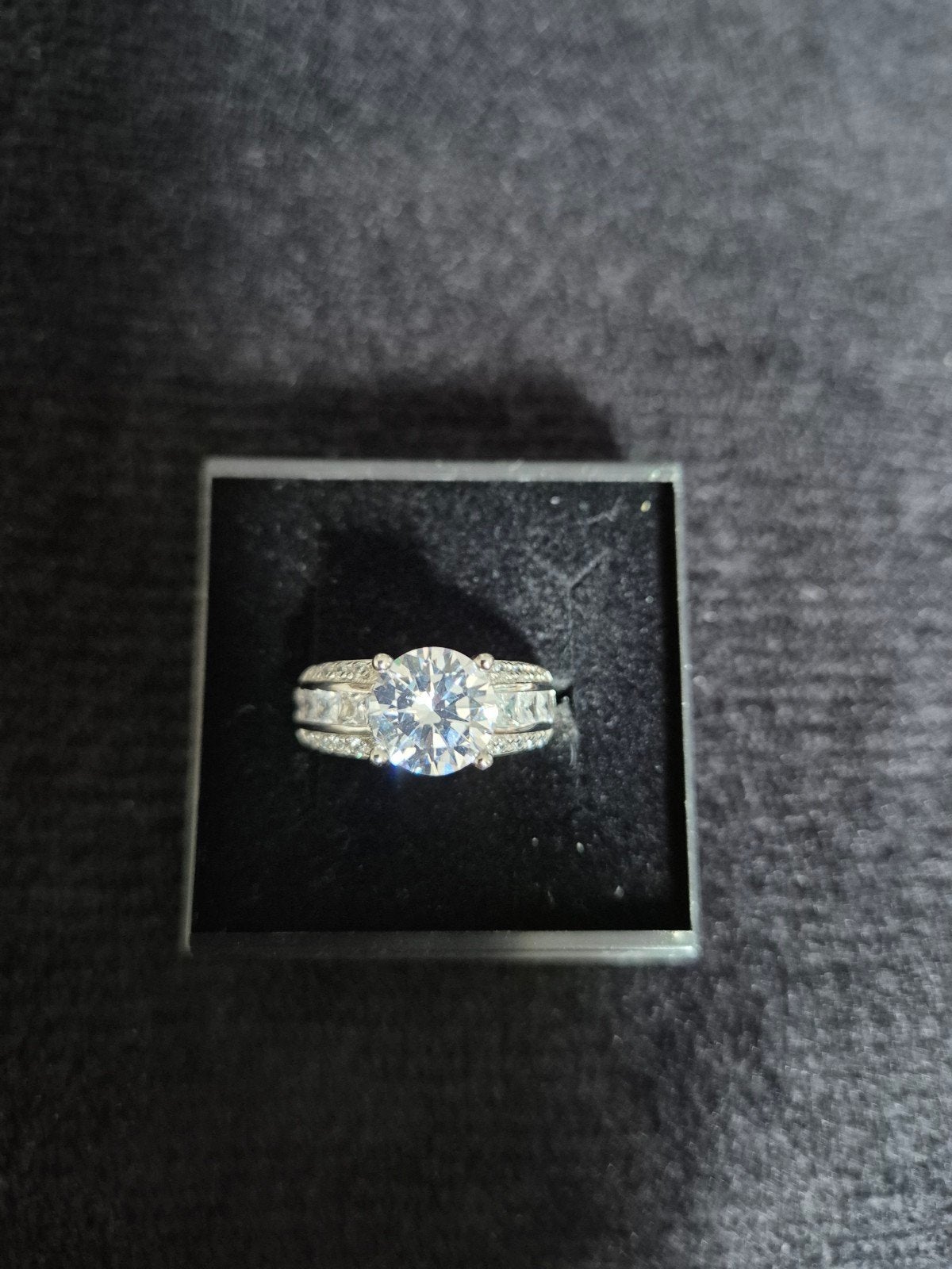 Nieuwe zilveren ring maat 54, Nieuw, Ophalen of Verzenden, Dame, Zilver