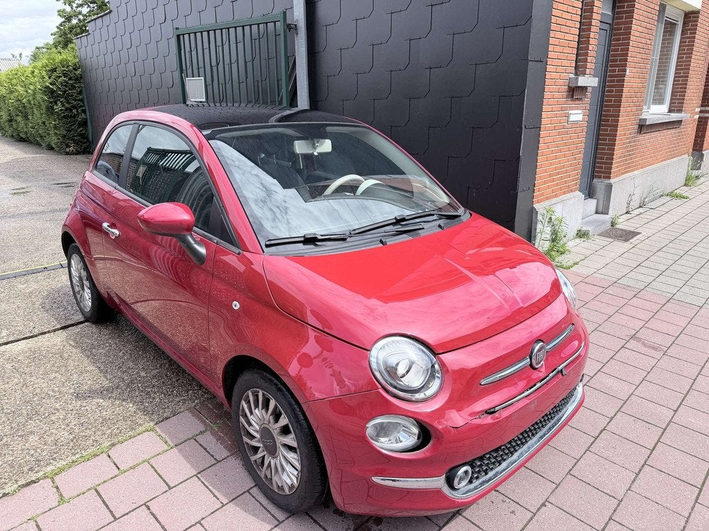 Fiat 500 1.0 I HYBRID | CARPLAY | AIRCO | NAVI | CRUISE, Auto's, 4 zetels, Stof, Gebruikt, Overige kleuren