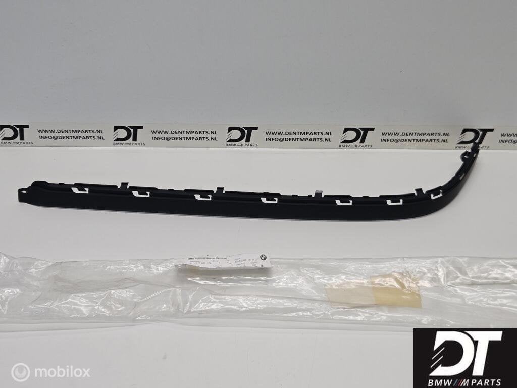 Bumper guard, primed, rear right BMW 5-serie E39 51127005930, Nieuw, Ophalen of Verzenden