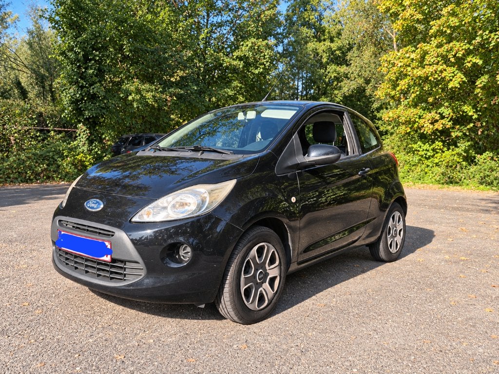 Ford Ka 1.2 Benzine 60.000km!!!, Voorwielaandrijving, Stof, Ka, Zwart