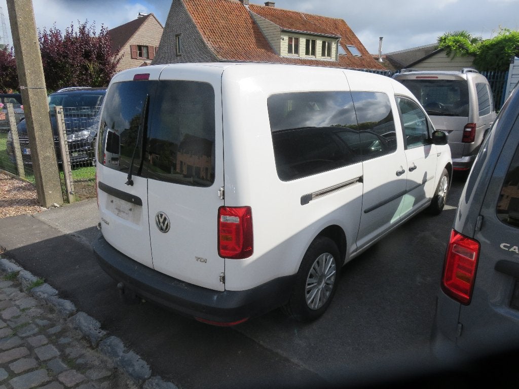 VW CADDY 2.0 TDI 5 ZITPL  LICHTE VRACHT  09/2016, Auto's, Voorwielaandrijving, 75 kW, Stof, Euro 6