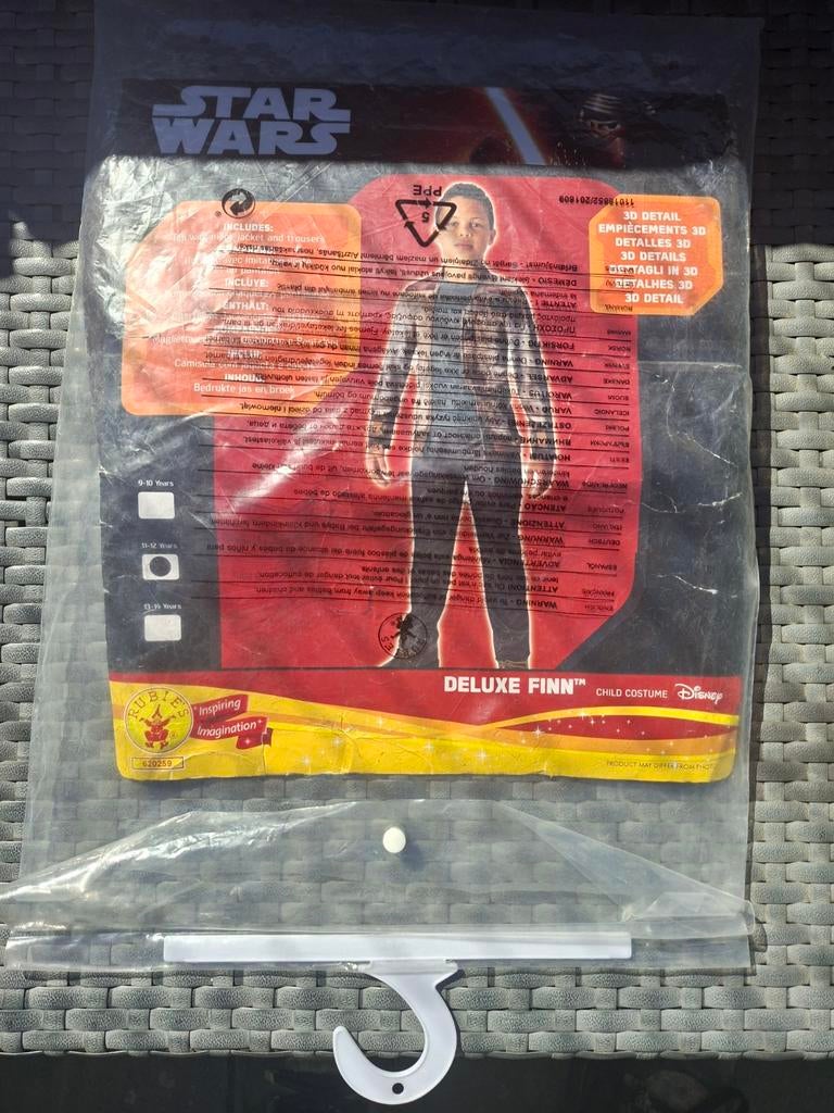 Star wars verkleed pak 10 tot 12 jaar, Enfants & Bébés, Vêtements enfant | Autre, Enlèvement ou Envoi, Comme neuf, Rubies, Garçon ou Fille