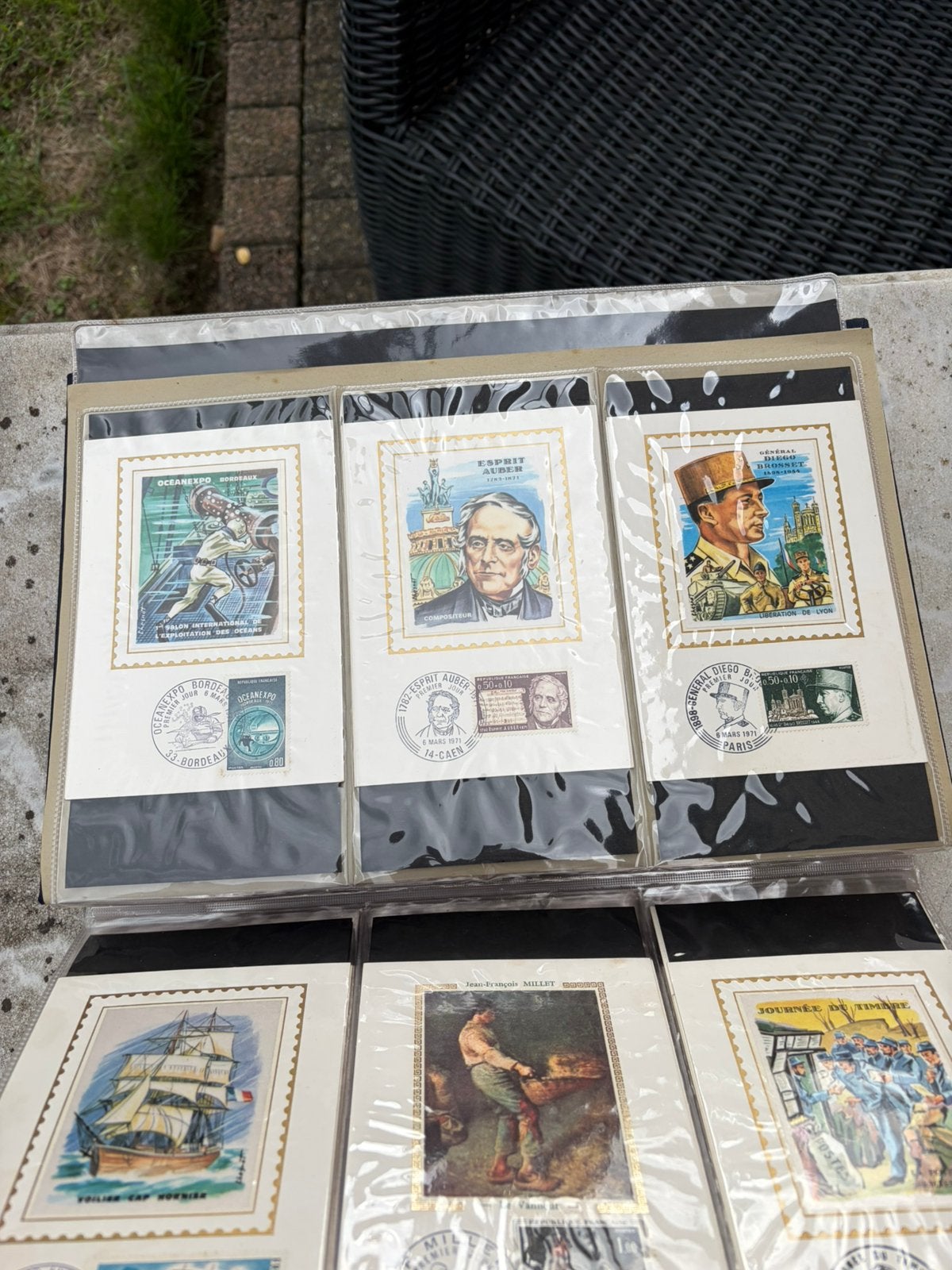 Timbres du 1er jour de France à partir de 1971, Timbres & Monnaies, Enlèvement, Non décrit