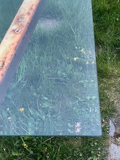 Glazen tafelblad 1m x 2m, Ophalen, Gebruikt, 50 tot 100 cm, Glas