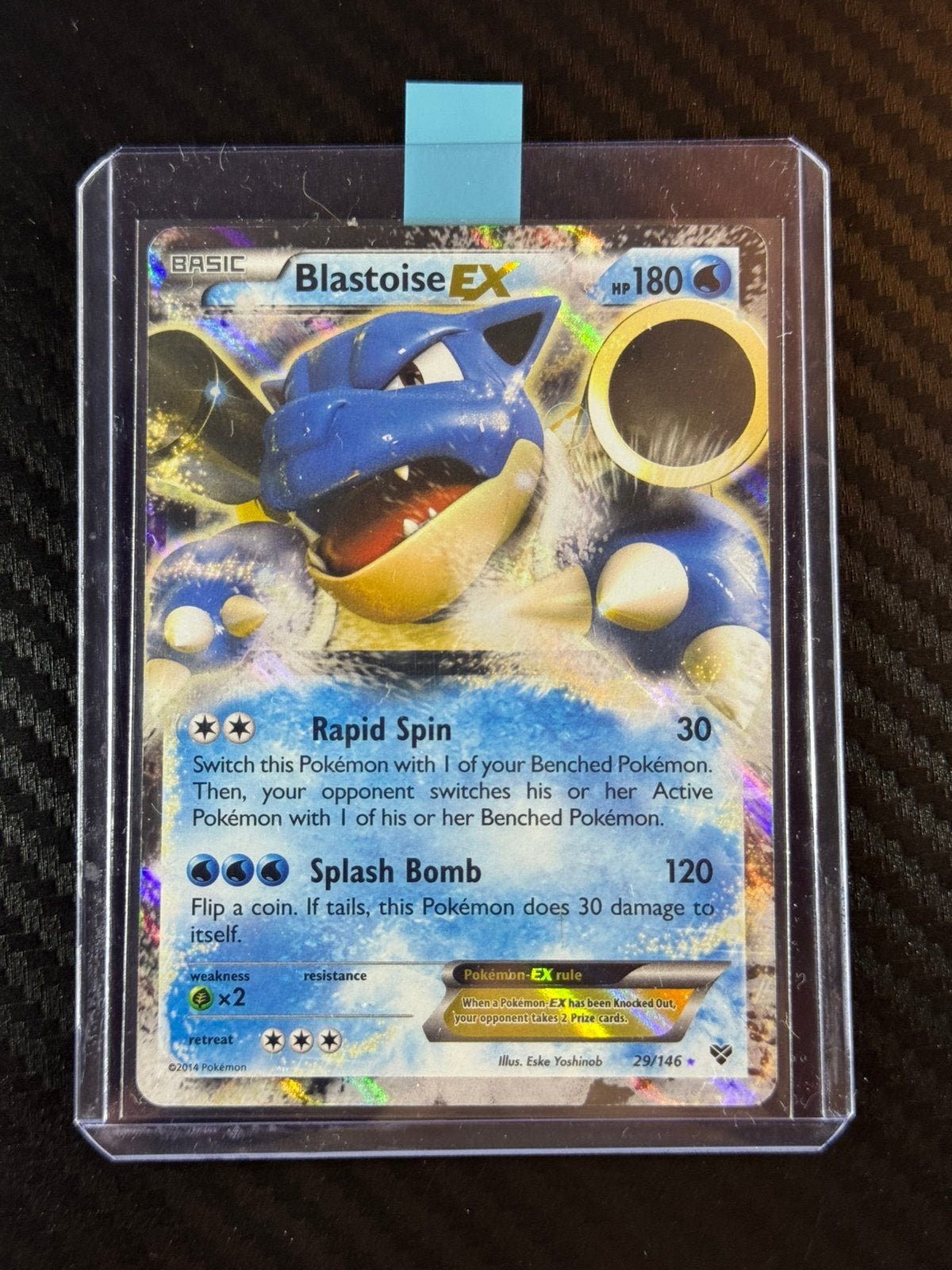 Blastoise ex | Holo | Ultra rare | Flashfire | #29 /146, Envoi, Comme neuf