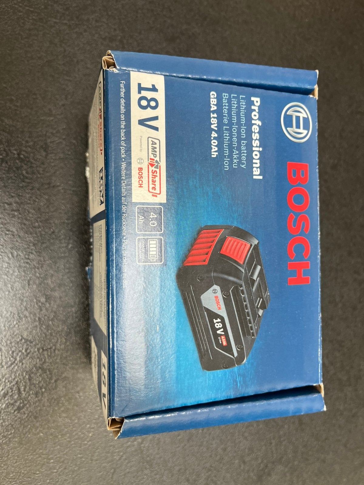 Batterie bosch professionnel 18V 4.0Ah Li-lon, Enlèvement, Comme neuf
