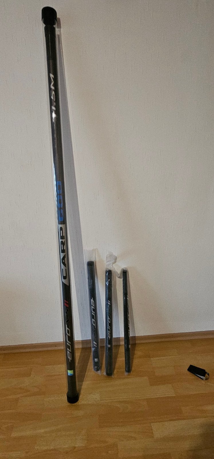 2 stuks vaste stok preston euro carp 600 met topsets en cup, Ophalen, Nieuw