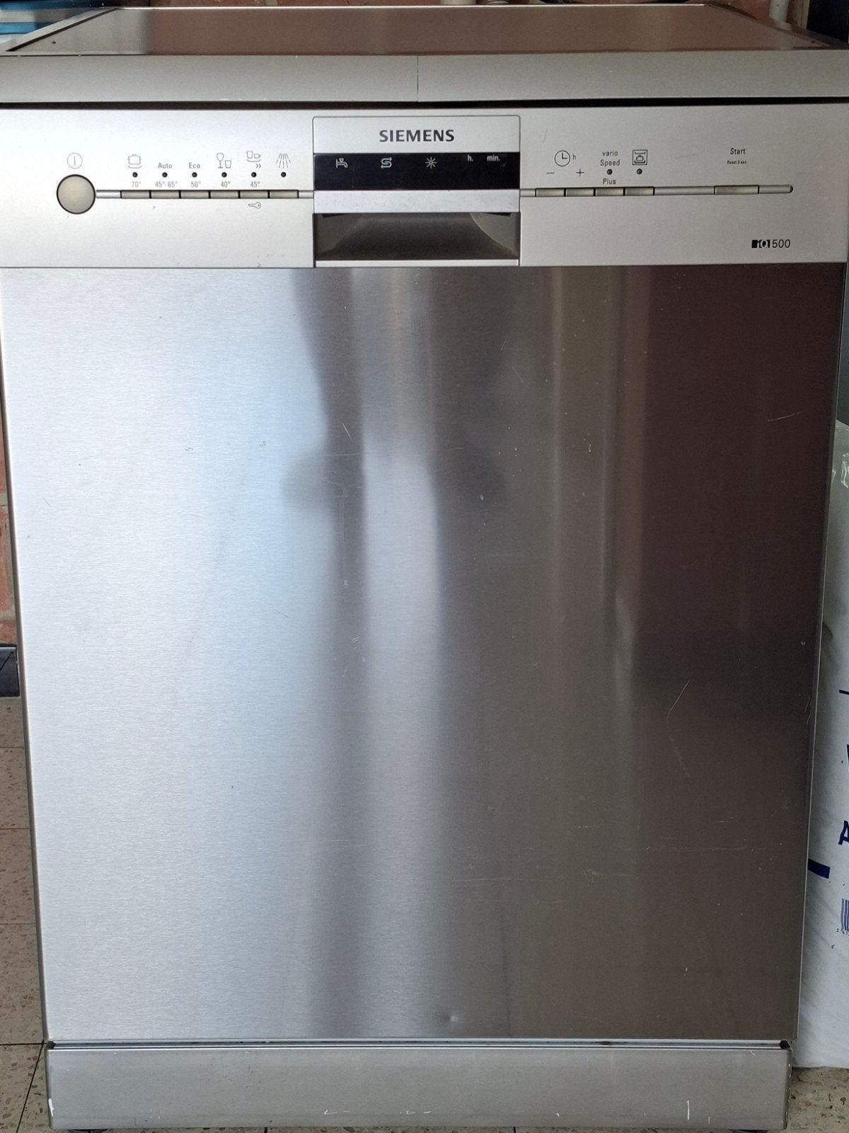 Vaatwasmachine Siemens, Ophalen