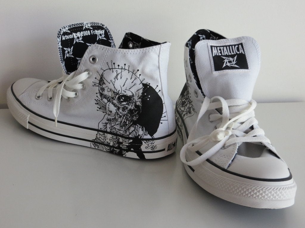 All Stars Metallica, Kleding | Heren, Ophalen, Wit, Nieuw, Sneakers