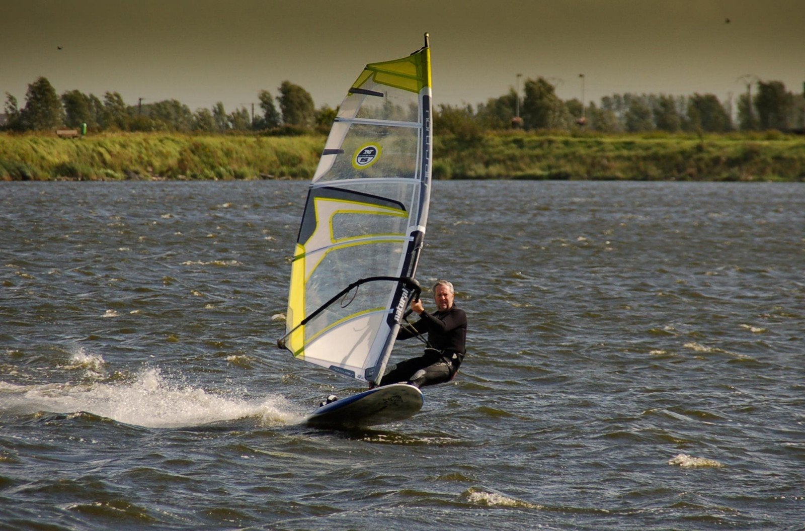 Windsurfzeil North Sails Natural 5.0, Watersport en Boten, Ophalen