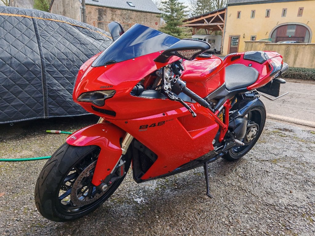 Ducati 848 EVO 11/2013 14300 km, Motos, 848 cm³, Permis Moto A, Occasion, Plus de 35 kW