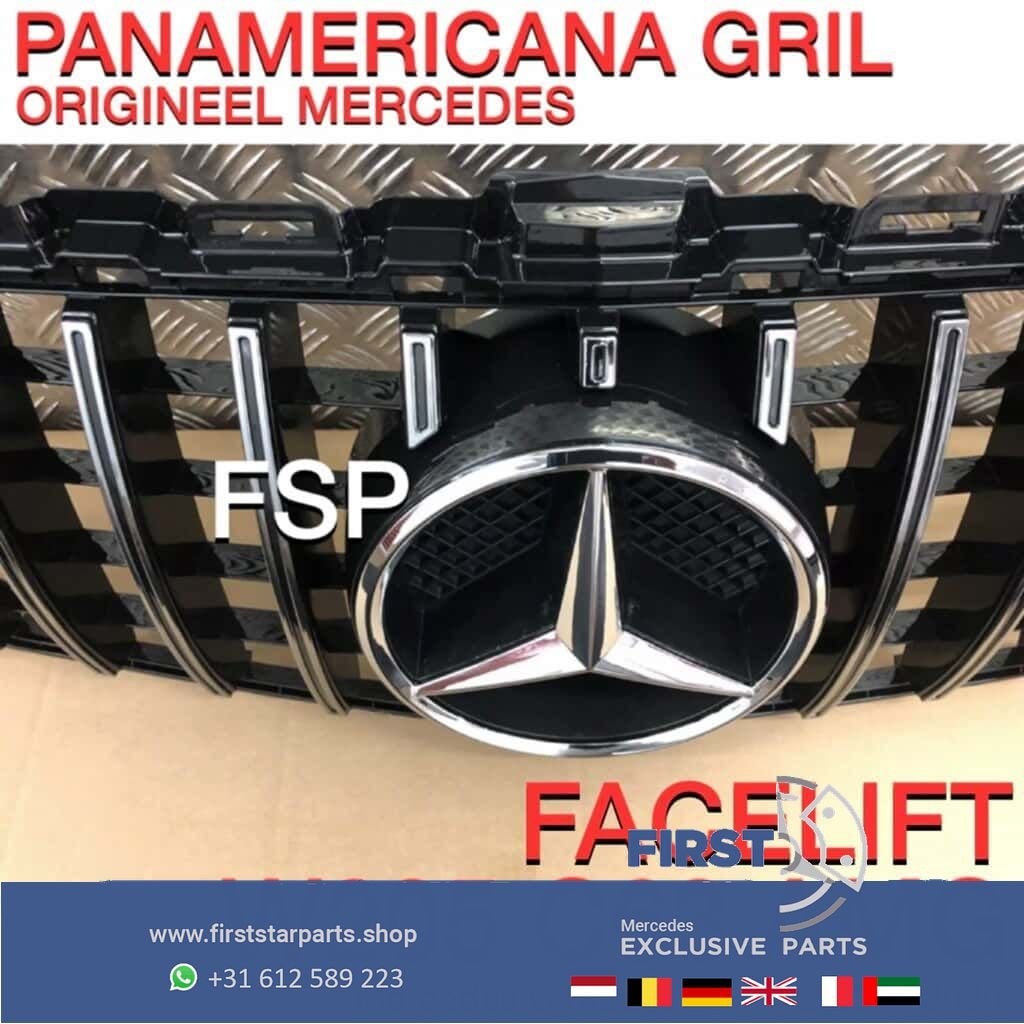 C63 AMG Facelift 2020 Grill Mercedes C Klasse ORIGINEEL Pana, Auto-onderdelen, Gebruikt, -, Ophalen of Verzenden, -
