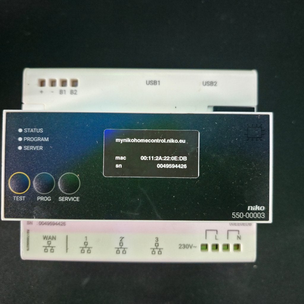 Niko Home Control Connected Controller (550-00003), Ophalen of Verzenden, Gebruikt, Overige merken, Installatieautomaat