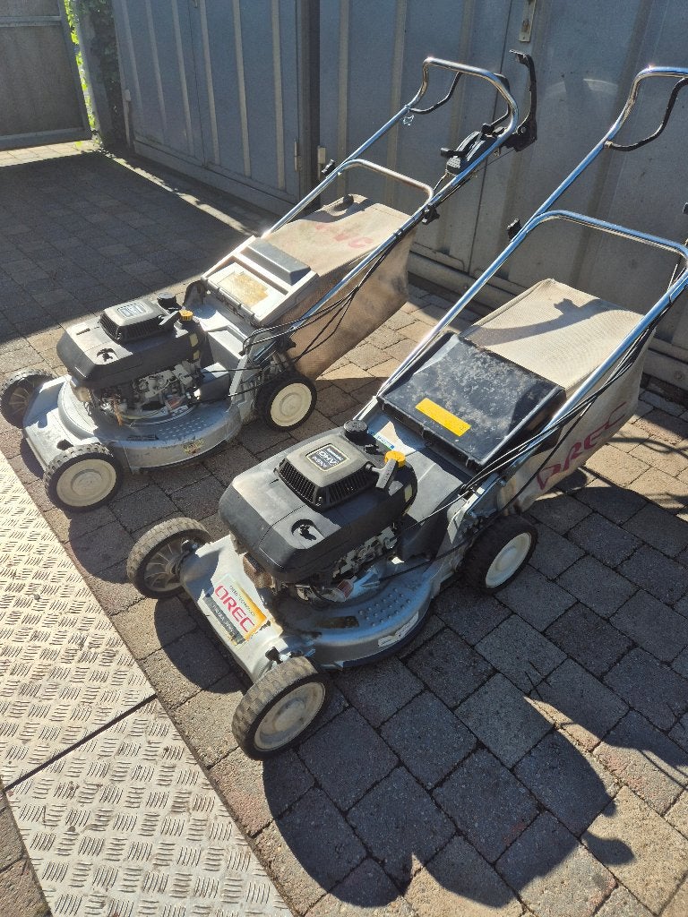 Orec grasmaaiers 2 stuks, Enlèvement, Utilisé, Bac de ramassage