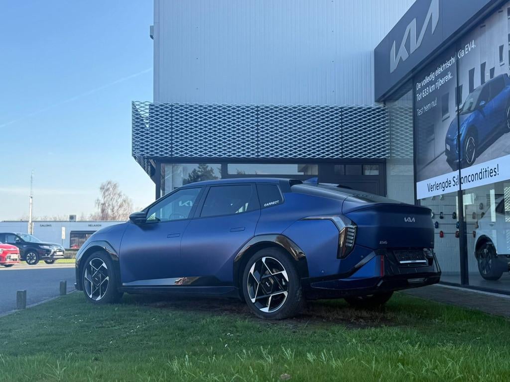Kia EV4 Fastback 81.4 kWh GT Line (automaat), Auto's, 81 kWh, Gebruikt, Euro 6, Blauw
