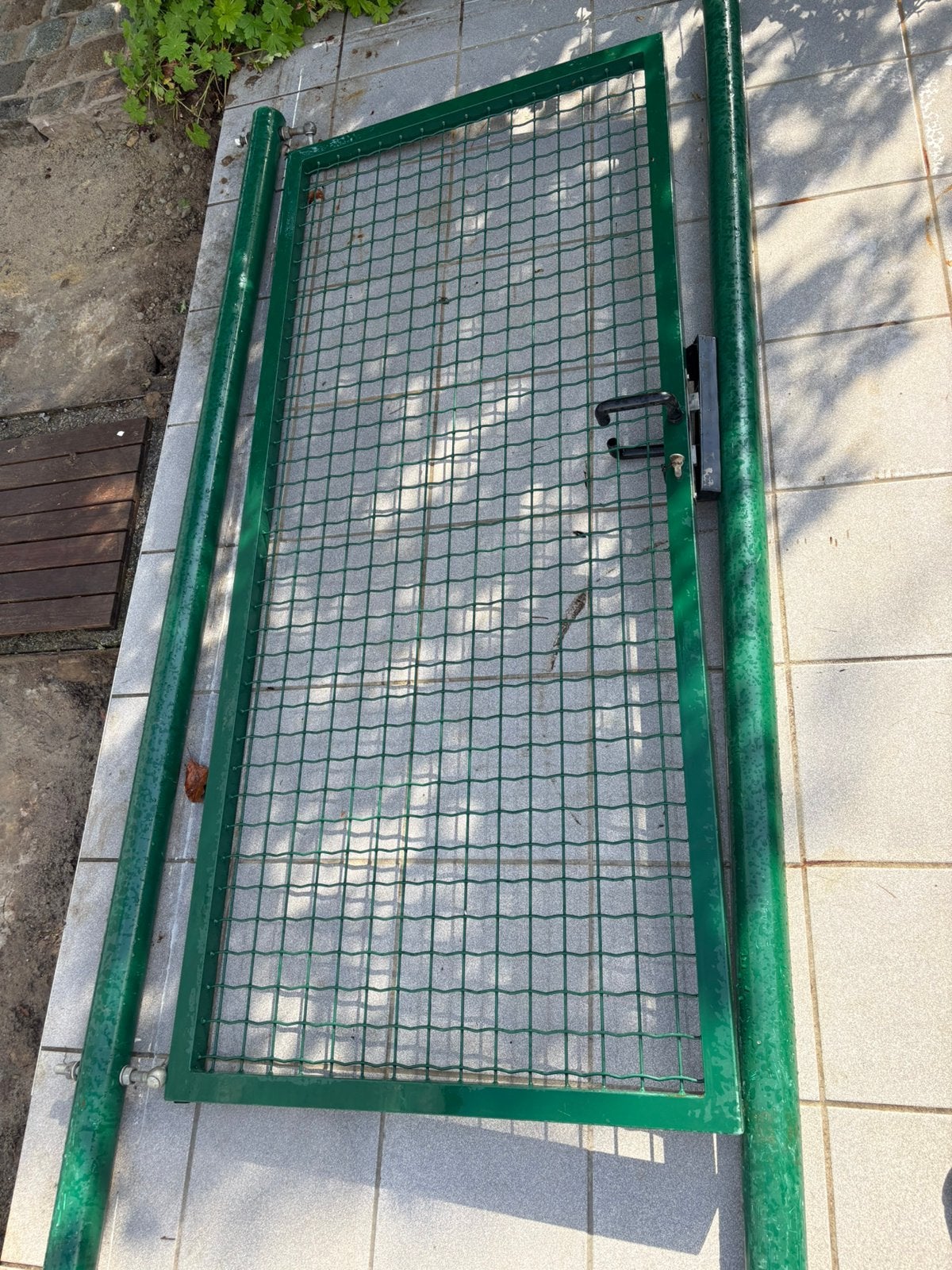 Portillon/portail de jardin Betafence 195x85, Jardin & Terrasse, Portail battant, Acier, Utilisé, Moins de 100 cm