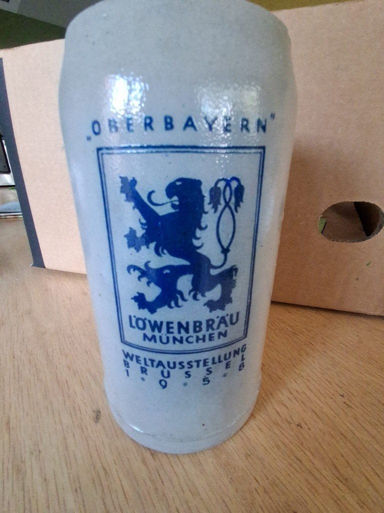 lowenbrau Munchen, Verzamelen, Ophalen, Zo goed als nieuw, Pul(len)