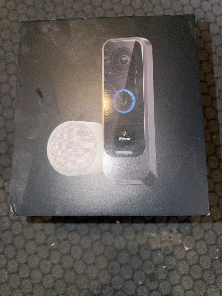 UniFi G4 Doorbell Pro PoE Kit, Audio, Tv en Foto, Videobewaking, Gebruikt, Buitencamera, Ophalen of Verzenden