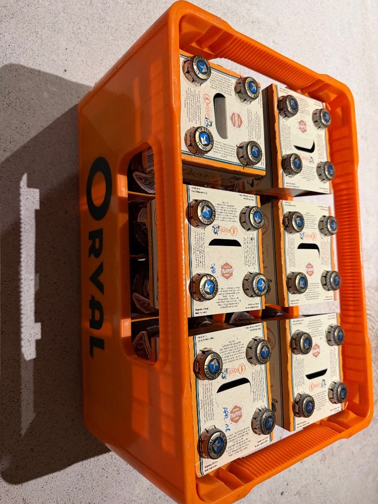 Orval trappist, Divers, Enlèvement