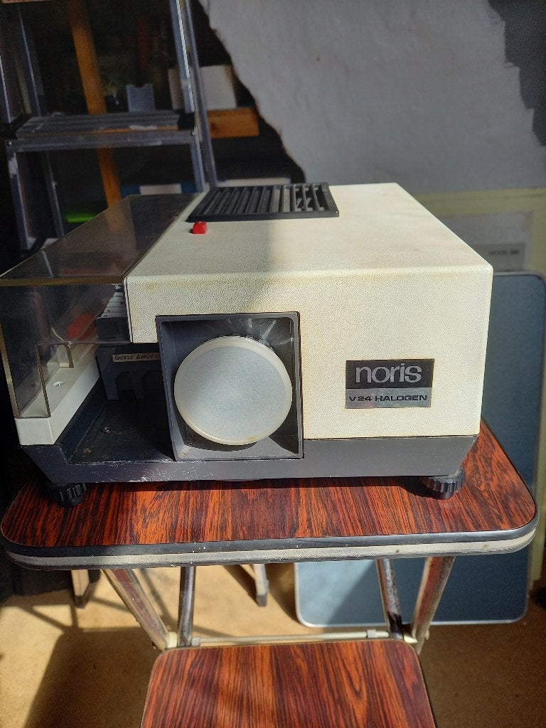 diaprojector, Ophalen, Gebruikt