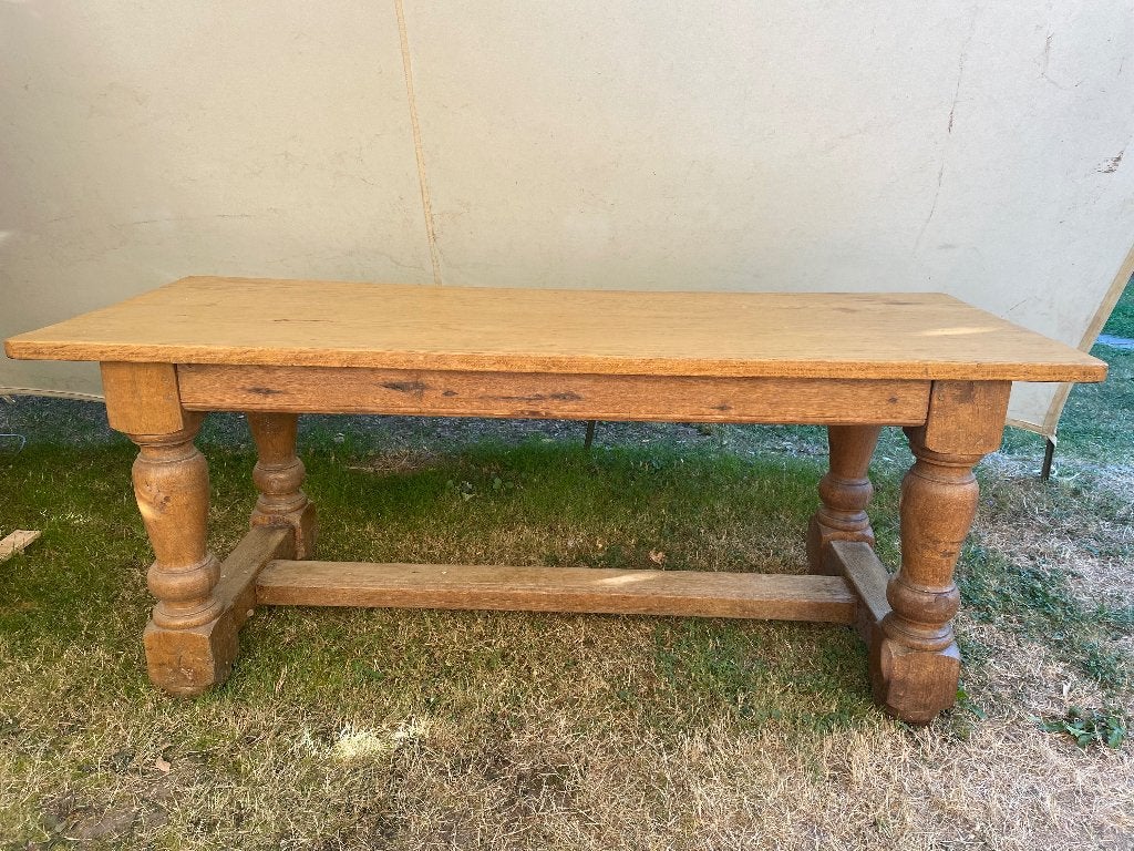 Table en chêne, Maison & Meubles, Tables | Tables à manger, 150 à 200 cm, Cinq personnes ou plus, Enlèvement, Utilisé