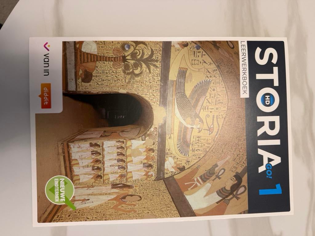 Leerwerkboek Storia 1 Go! Van In - Nieuw!, Boeken, Ophalen, Nieuw, Geschiedenis