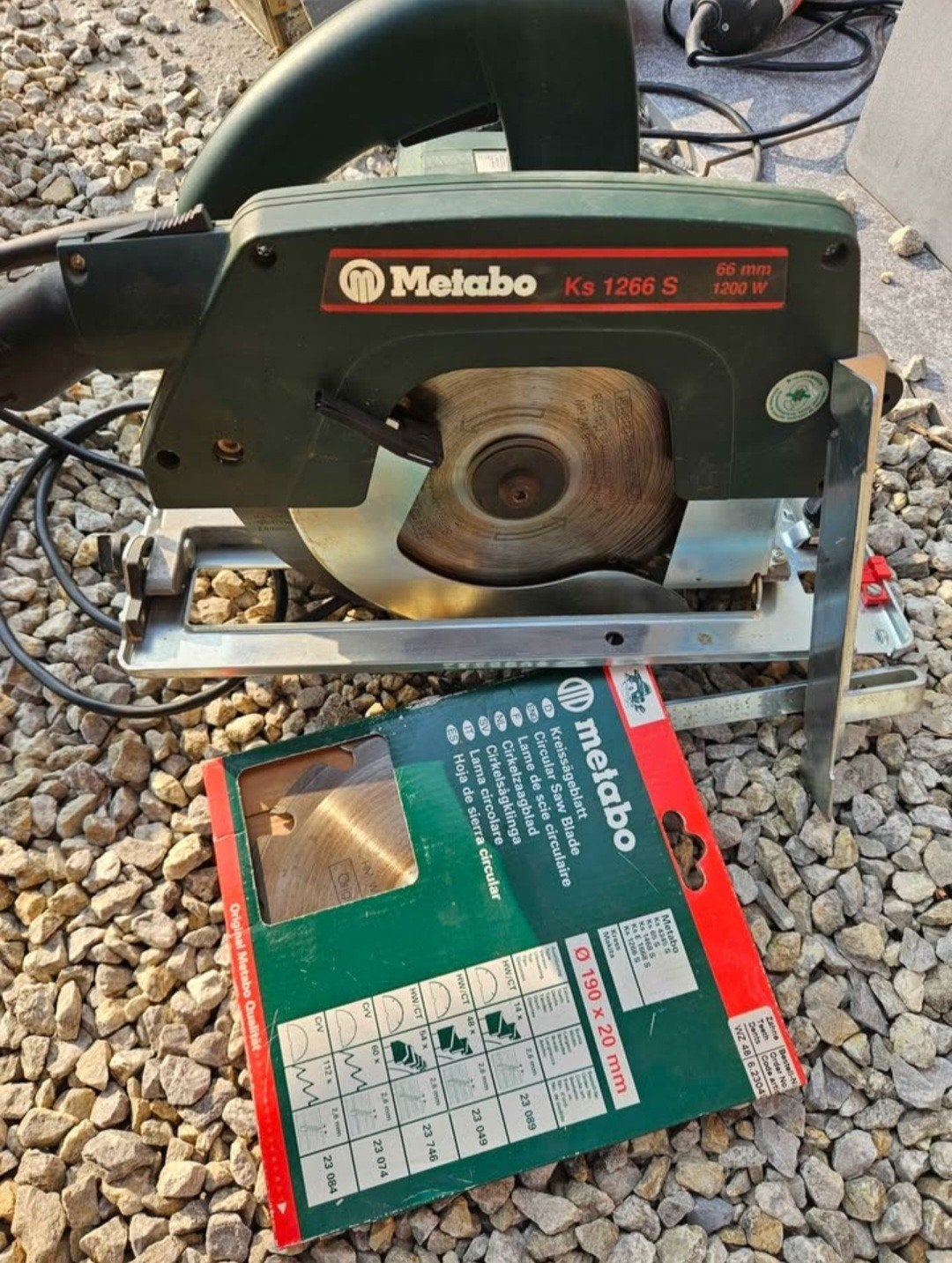 scie plongeante Metabo, Ophalen, Gebruikt, Invalzaag, Metabo