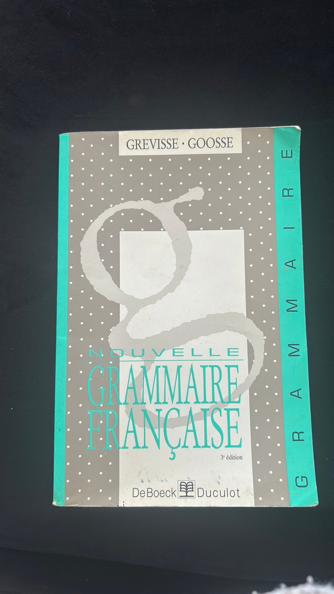 Grevisse - nouvelle grammaire francaise, Livres, Enlèvement, Comme neuf, Autres sujets/thèmes