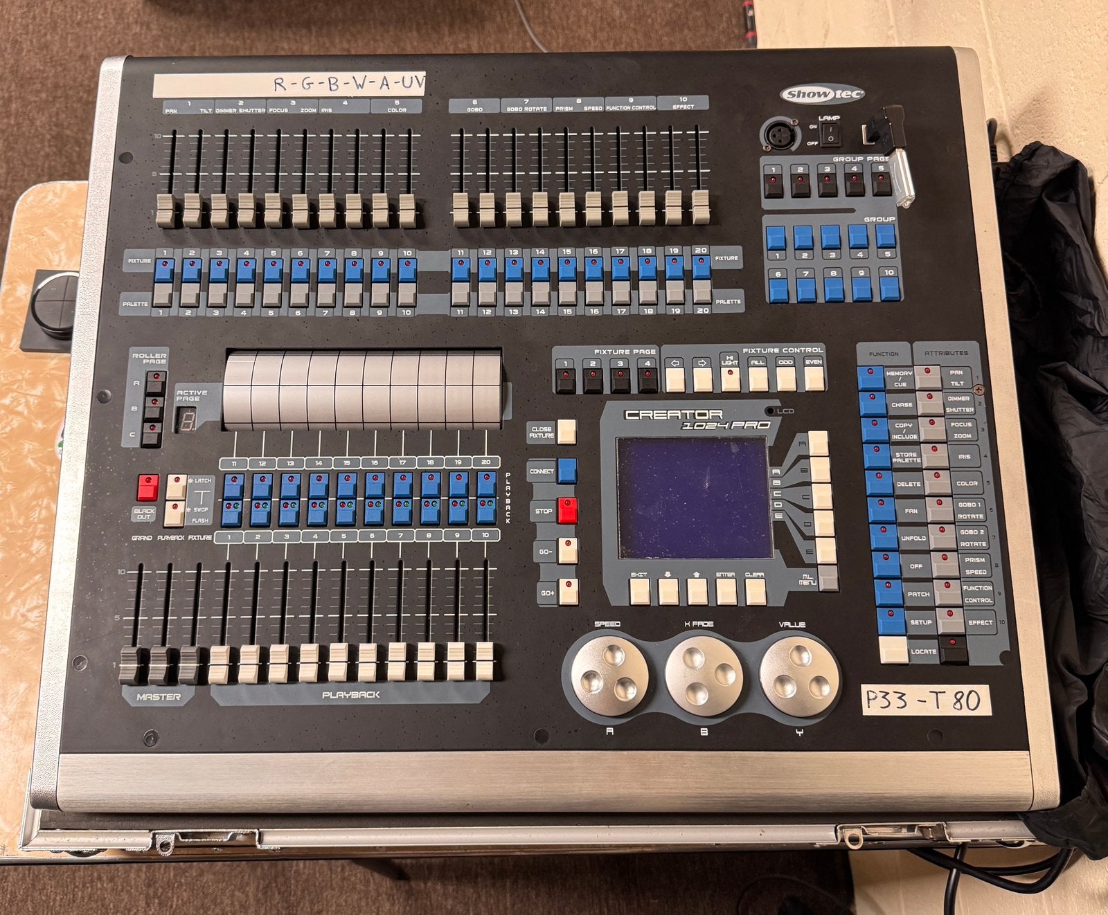 Showtec creator 1024 pro, Enlèvement, Comme neuf