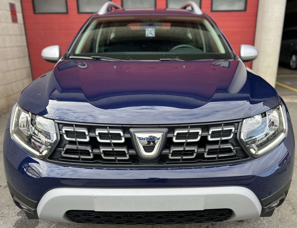Dacia Duster 1.0 TCe Comfort + CLIM + CAR-PASS (bj 2020), Auto's, Gebruikt, Duster, Blauw, Start-stop-systeem