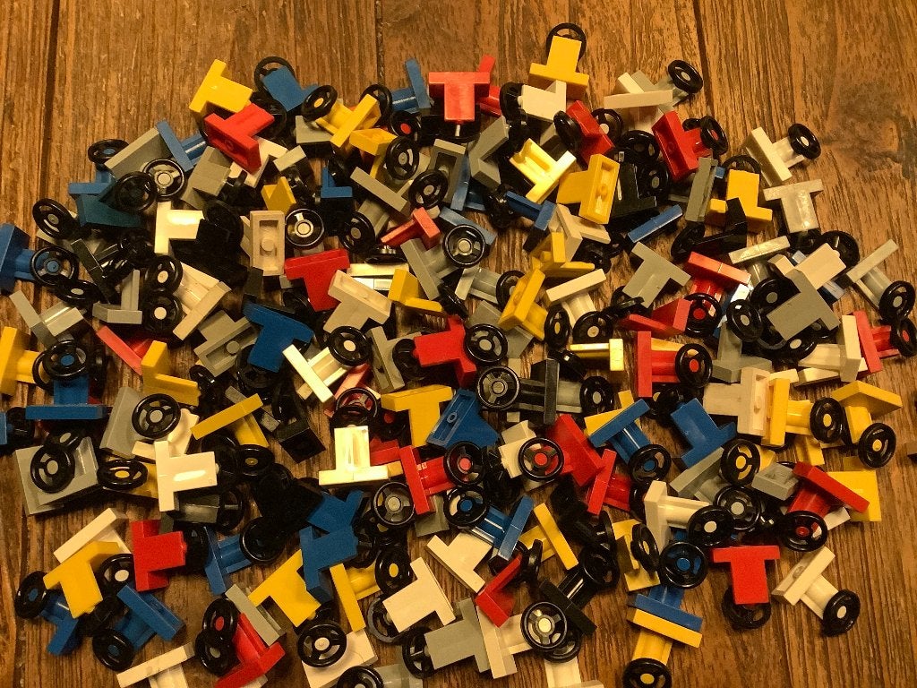LEGO stuurtjes 275 stuks / 265-8, Kinderen en Baby's, Ophalen of Verzenden, Gebruikt, Losse stenen, Lego