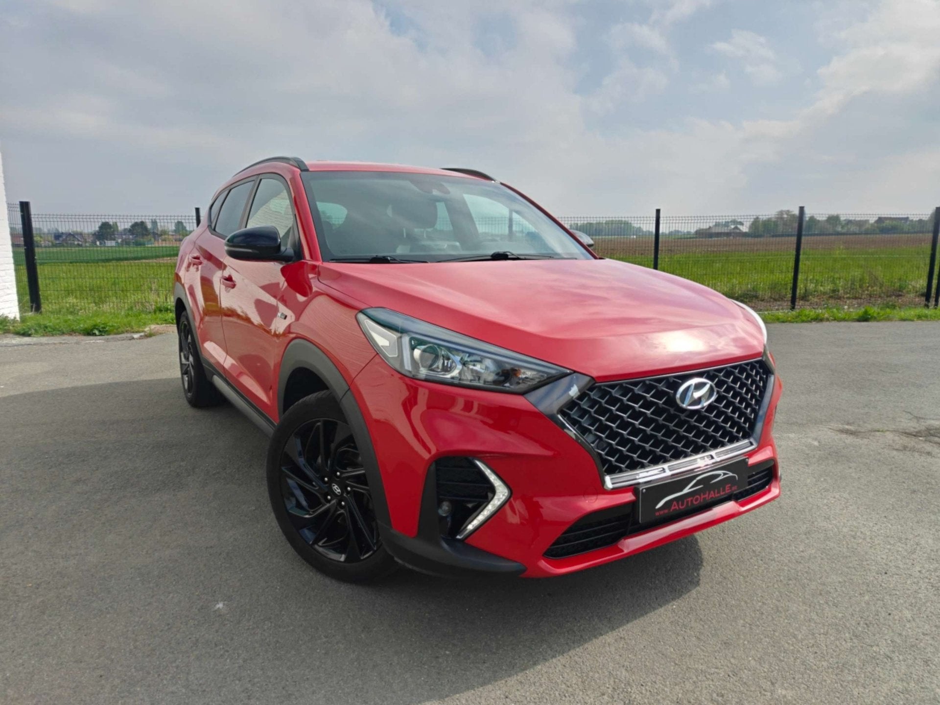 Hyundai TUCSON Tucson 1.6 T-GDi Feel N-Line AUTOMAAT - GPS/A, Auto's, Hyundai, Bedrijf, Te koop, Tucson, ABS, Achteruitrijcamera