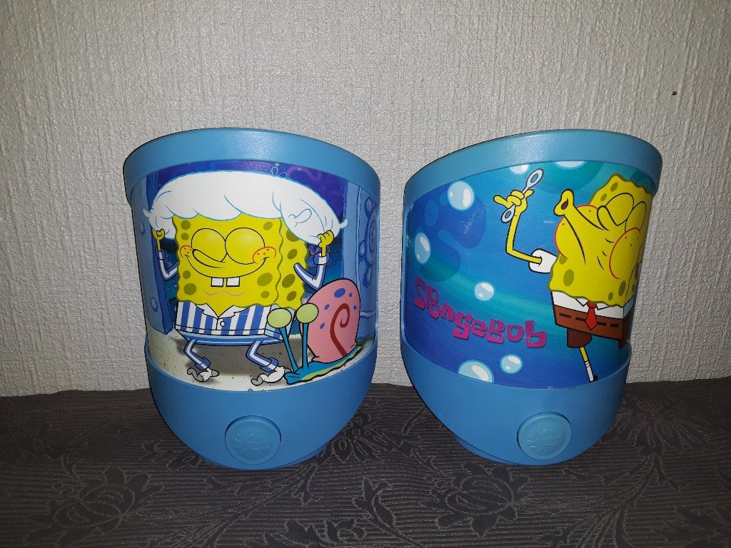 SpongeBob lampen, Ophalen of Verzenden, Gebruikt, Lamp