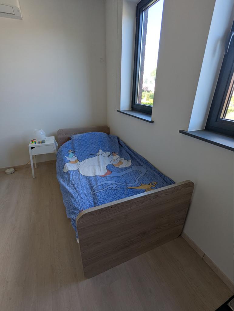 Bed + matras 90x200, Enlèvement, Utilisé, Une personne