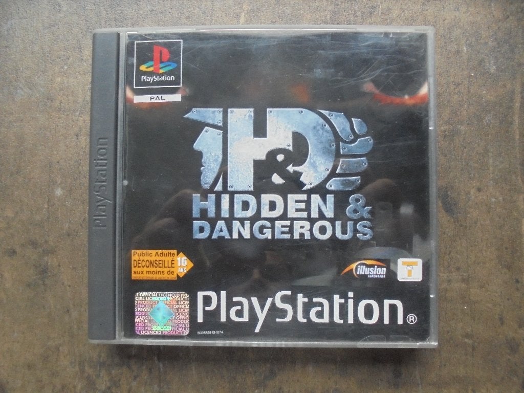 Hidden & Dangerous voor PS1 (zie foto's) !!!LEZEN!!!, Games en Spelcomputers, Games | Sony PlayStation 1, 1 speler, Ophalen of Verzenden