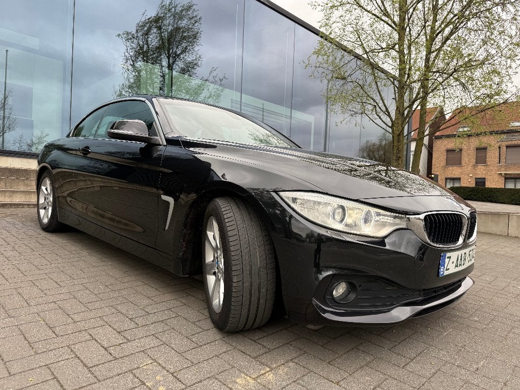 BMW 420 Cabrio 2.0 dA,EURO 6b,Cruis, C.T.+Car-Pass, Cuir, Achat, Entreprise, Cabriolet