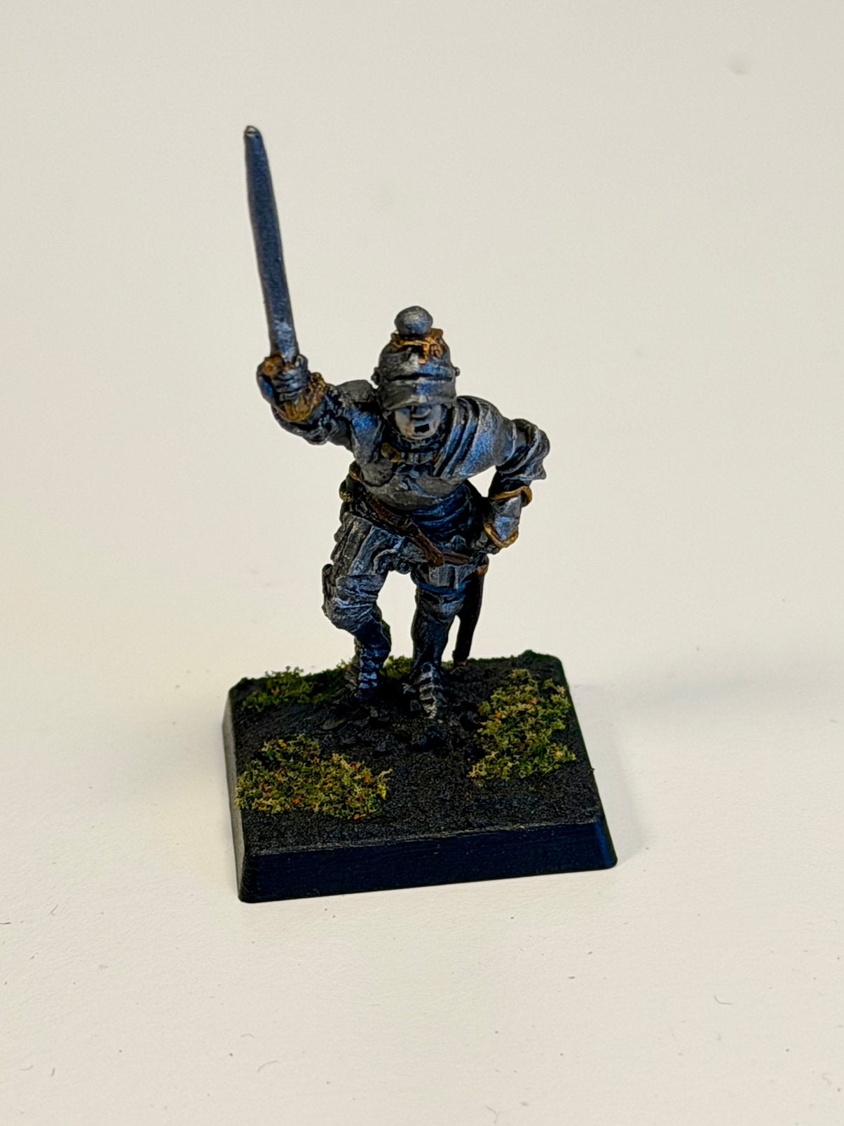 Warhammer Fantasy Metalen Ridder Miniatuur Geschilderd, Ophalen of Verzenden, Zo goed als nieuw, Figuurtje(s), Geverfd