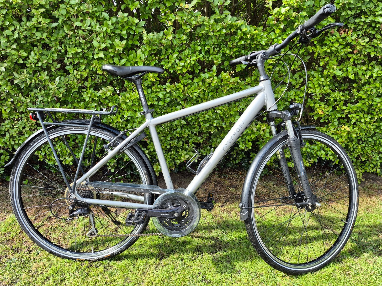 Kalkhoff voyager allround herenfiets maat M, Ophalen, Vering, 49 tot 53 cm, Zo goed als nieuw