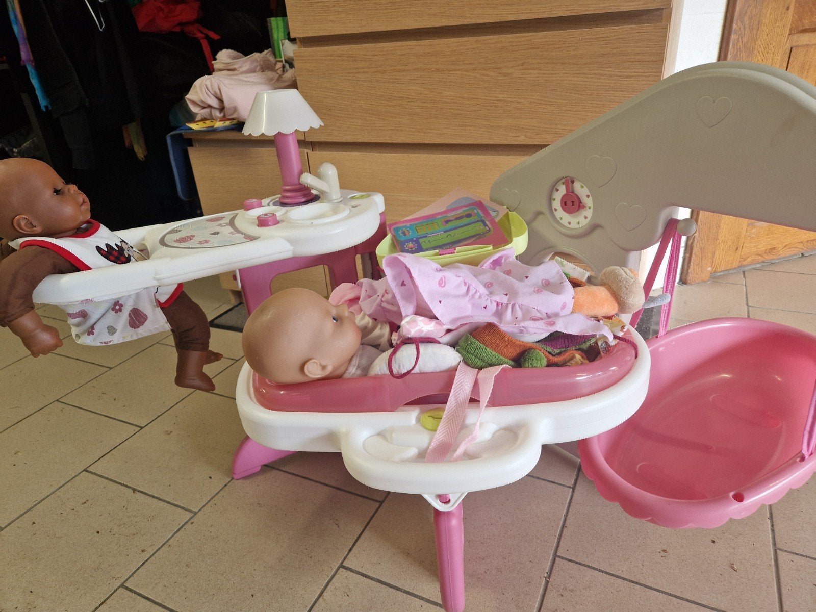 ensemble nurserie jeu enfant, Enlèvement