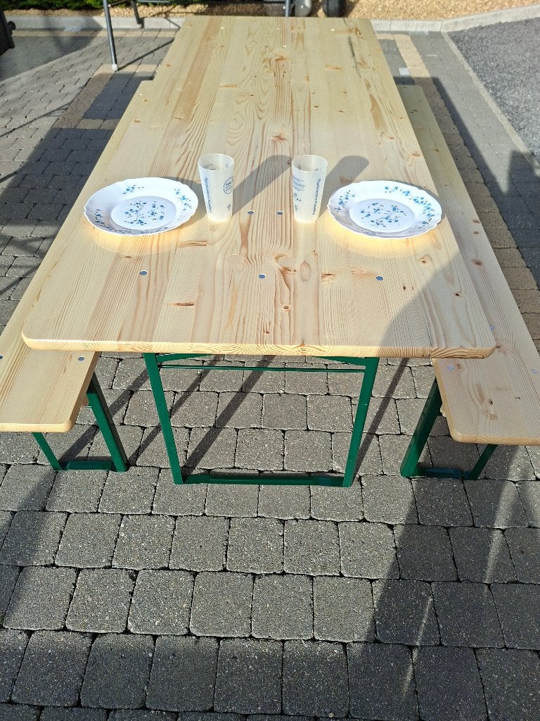 A LOUER - Ensembles Tables et bancs pliants, Enlèvement, Neuf