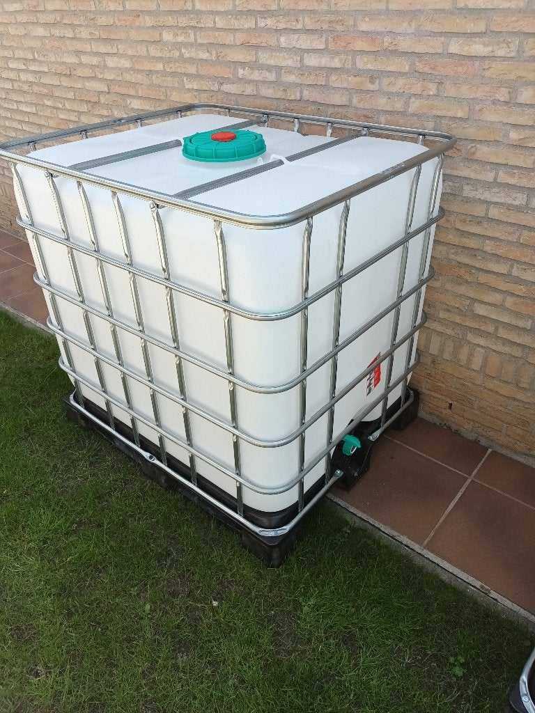 ibc vaten, Ophalen, Kunststof, Met kraantje, 150 liter of meer