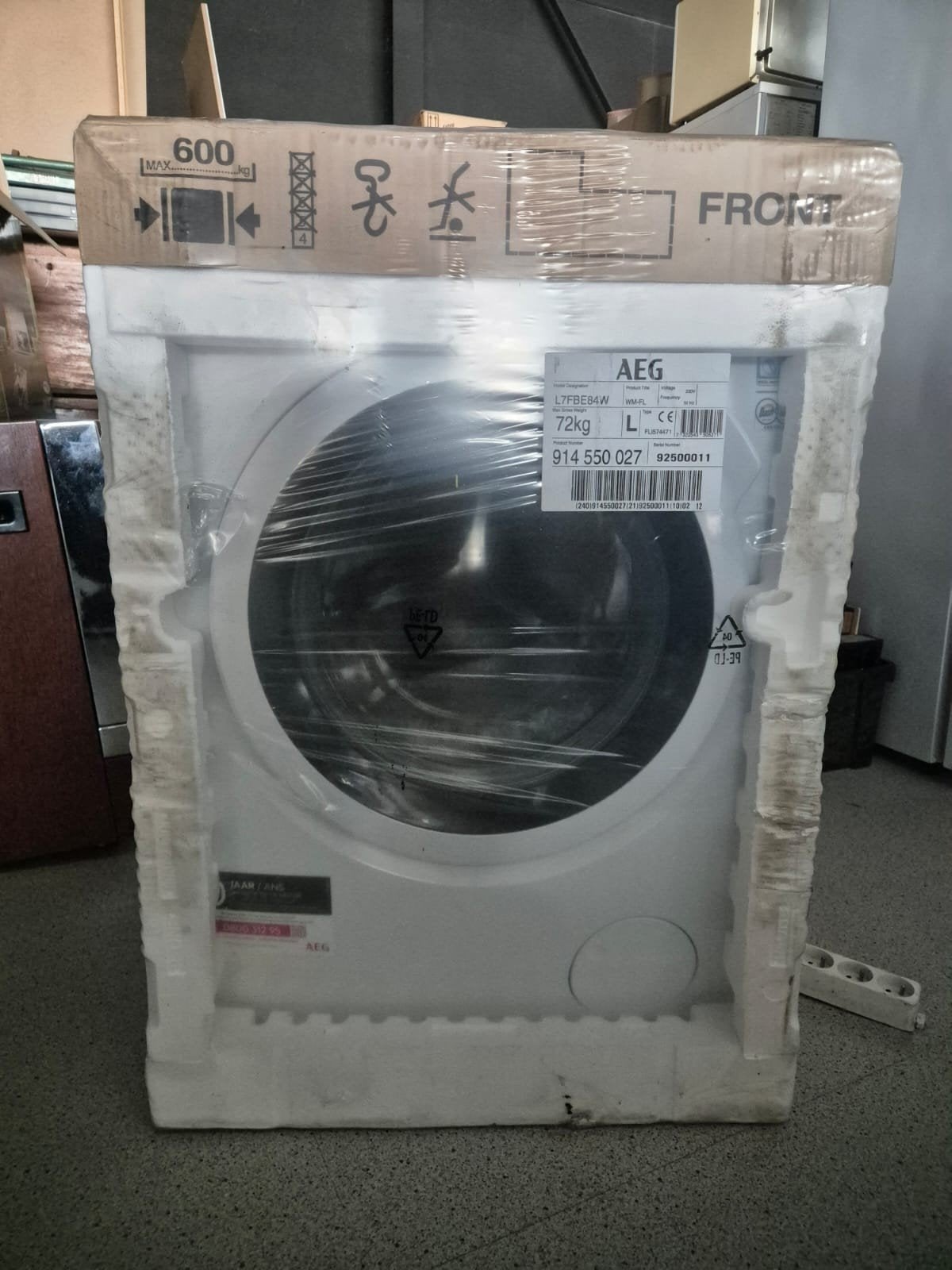 Lave linge neuve, Electroménager, Enlèvement