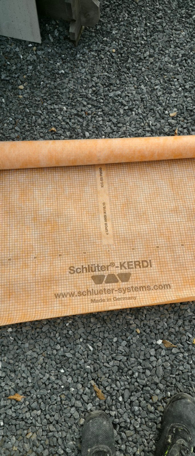 Membrane etanche Shulter Kerdi, Bricolage & Construction