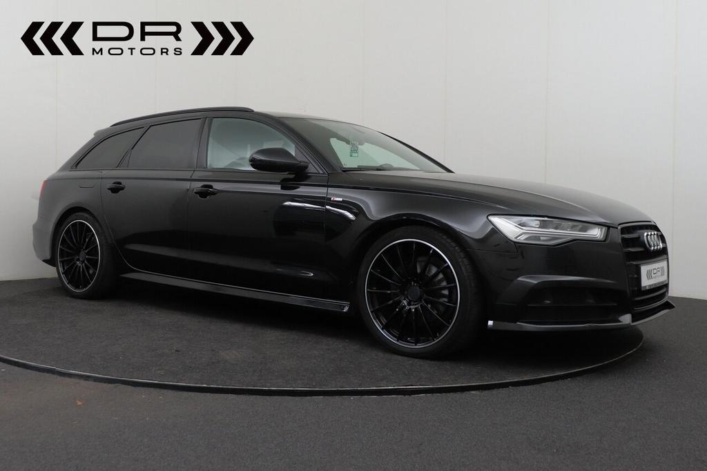 Audi A6 AVANT - S LINE - NAPPALEDER - LED - VERWARMDE ZETELS, 4 cilinders, 0 kg, Zwart, Bedrijf