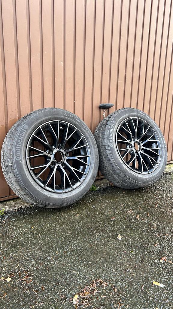 Set 4 jantes BMW 16’ 5x120, Autos : Pièces & Accessoires, Enlèvement, Pneus hiver, Pneu(s)