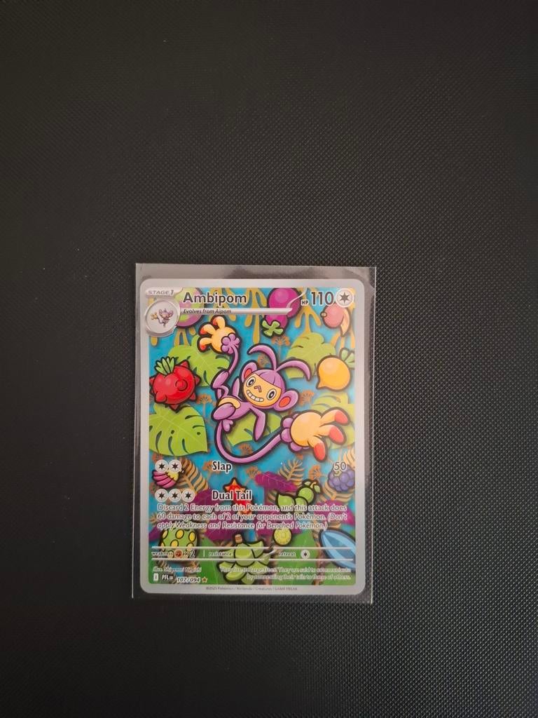 Ambipom Pokemon kaart PFL, Hobby & Loisirs créatifs, Jeux de cartes à collectionner | Yu-gi-Oh!, Enlèvement ou Envoi