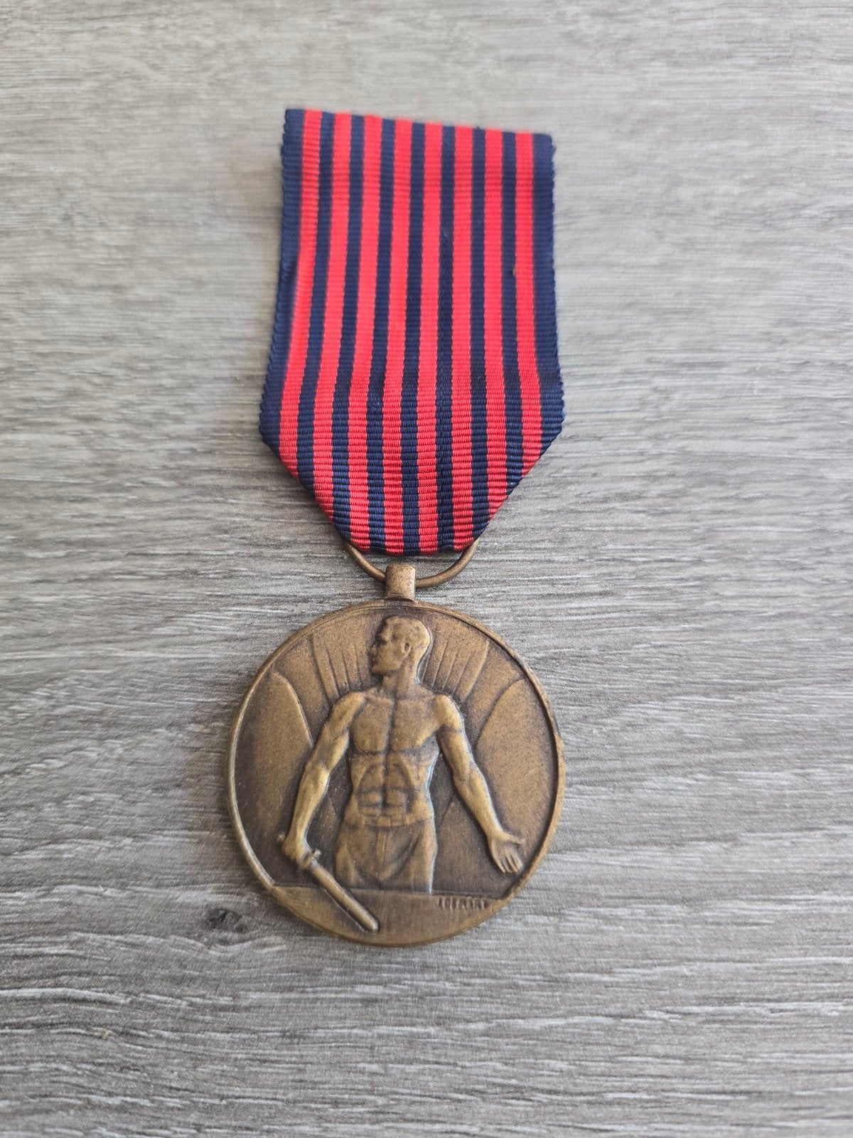 Belgische medaille oorlogsvrijwilliger wo2, Verzamelen, Ophalen of Verzenden