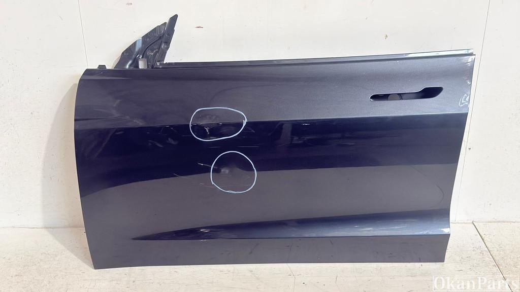 Tesla Model 3 Highland linker voordeur portier links, Info@fabrikant.eu, Voor, Fabrikant BV, Gebruikt