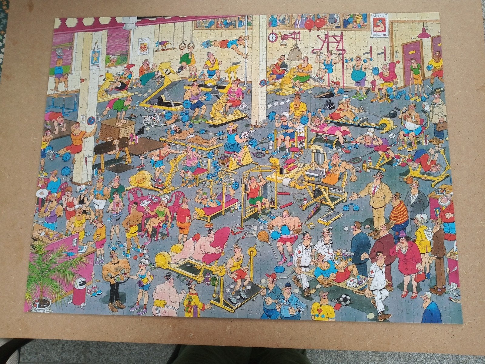 Puzzel van Jan van Haasteren, 1000 stuks, Ophalen, 500 t/m 1500 stukjes, Zo goed als nieuw, Legpuzzel